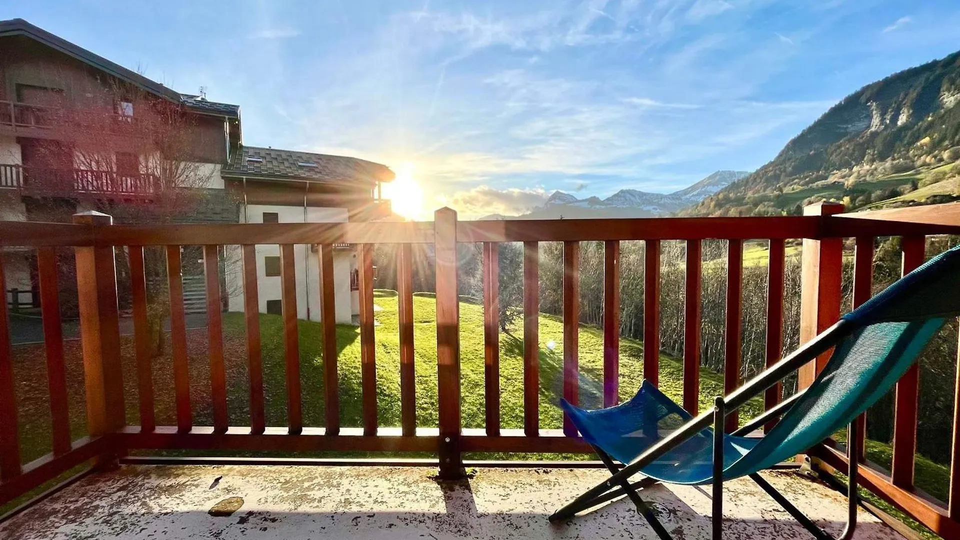 아파트 Appartement Cosy Avec Piscine Et Parking, Au Pied Des Pistes - Fr-1-505-213 플루메